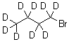 九氘溴丁烷分子结构 (CAS 98195-36-9)