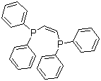 cis-1,2-Bis(diphenylphosphine)ethene molecular structure (CAS 983-80-2)