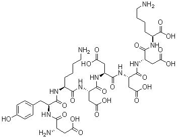 FLAG Peptide分子结构 (CAS 98849-88-8)