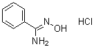 [C(Z)]-N'-羟基苯甲脒单盐酸盐分子结构 (CAS 99277-23-3)