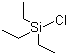 Chlorotriethylsilane molecular structure (CAS 994-30-9)